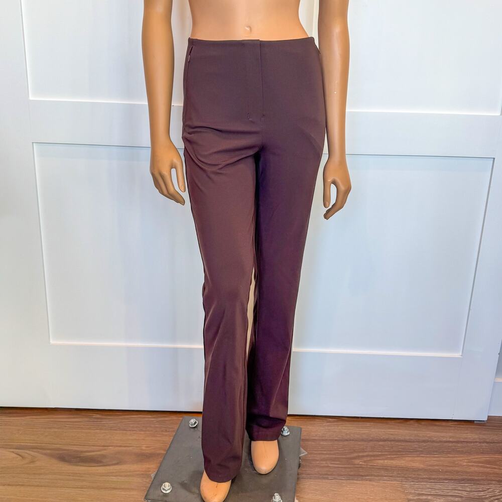 Lululemon Smooth Fit Pull-On High-Rise Pant Size 6 Espresso Brown LW5EGSS Office